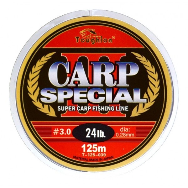 Леска рыбацкая, Toughlon Carp Special, 125м, сечение 0.28мм